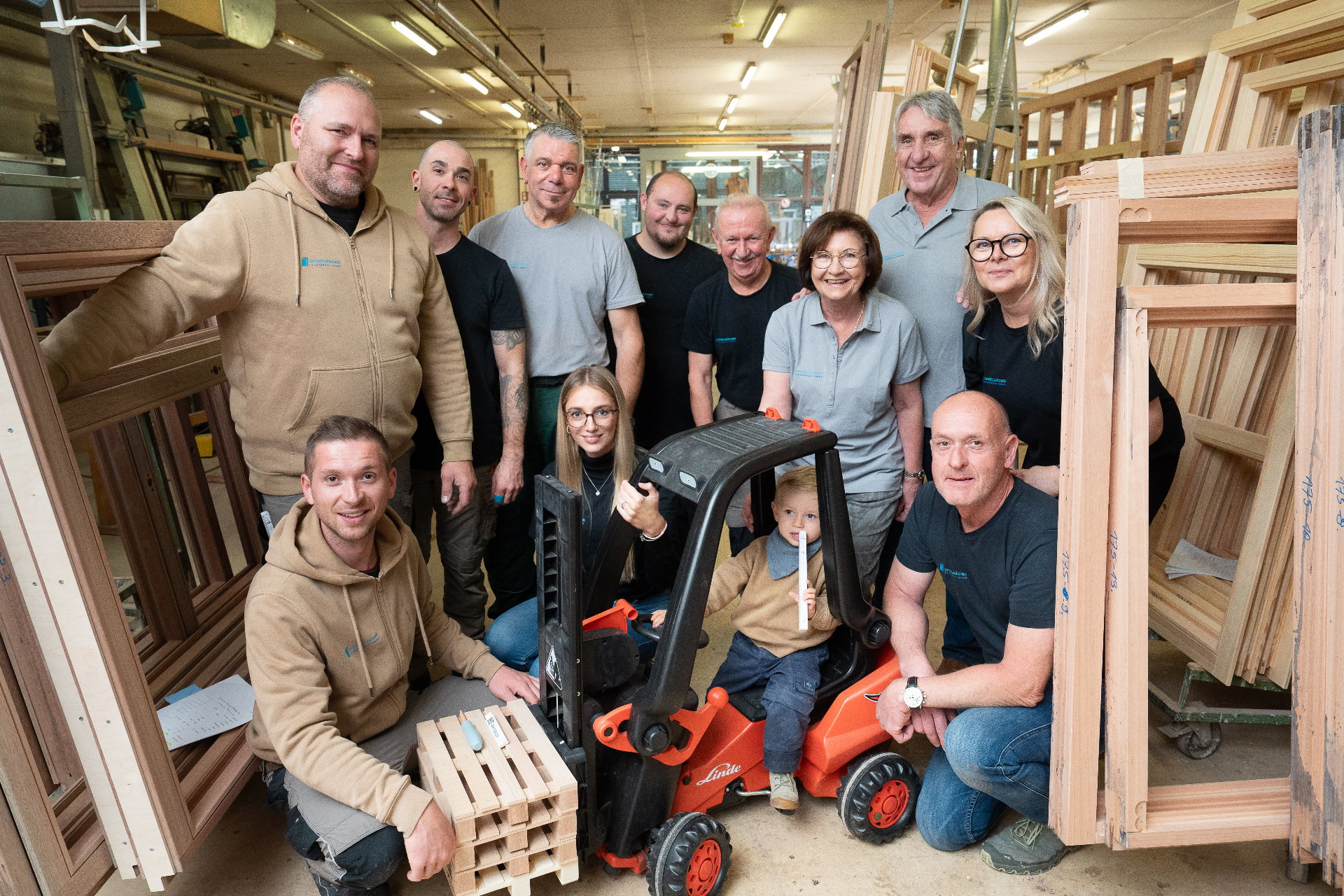 Das Team von Schnellbächer Fensterbau
